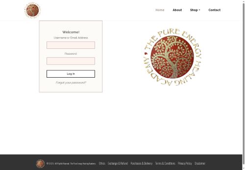 pureenergyhealing.academy capture - 2025-10-11 16:55:59