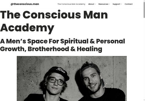 theconsciousman.academy capture - 2025-10-11 17:08:13