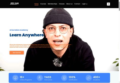 ariessalon.academy capture - 2025-10-11 17:14:02