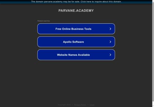 parvane.academy capture - 2025-10-11 17:14:02
