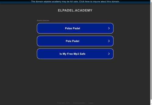 elpadel.academy capture - 2025-10-11 17:34:46