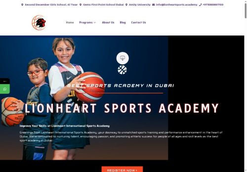lionheartsports.academy capture - 2025-10-11 17:34:46