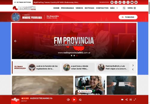 audiostreaming.ar capture - 2025-10-11 21:15:36