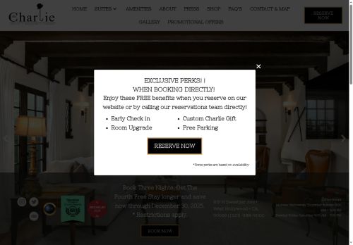 thecharliehotel.asia capture - 2025-10-12 00:47:32