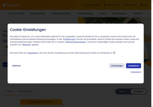 strato-hosting.auction capture - 2025-10-12 01:39:56