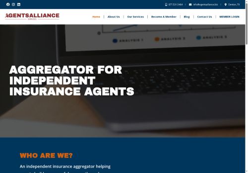 agentsalliance.biz capture - 2025-10-12 03:48:00