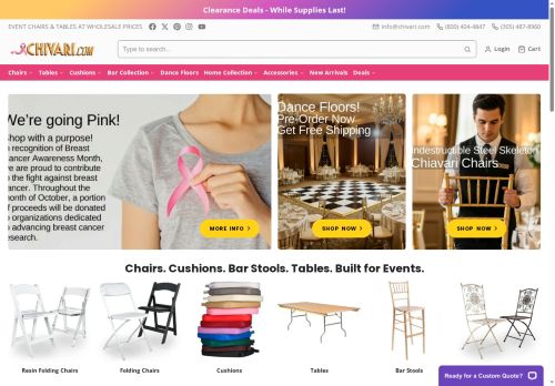 chiavarichaircompany.biz capture - 2025-10-12 04:22:28