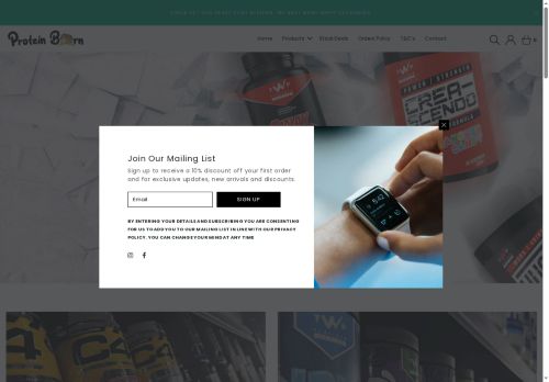 proteinbarn.co.uk capture - 2025-10-12 05:07:16