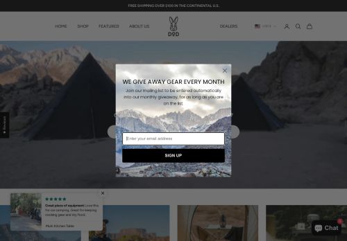 dodoutdoors.co.uk capture - 2025-10-12 05:39:54