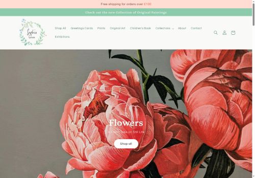 sophiegreenart.co.uk capture - 2025-10-12 06:05:50