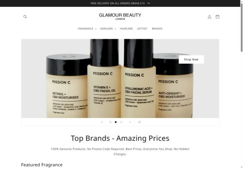 glamourbeautylondon.co.uk capture - 2025-10-12 07:27:13