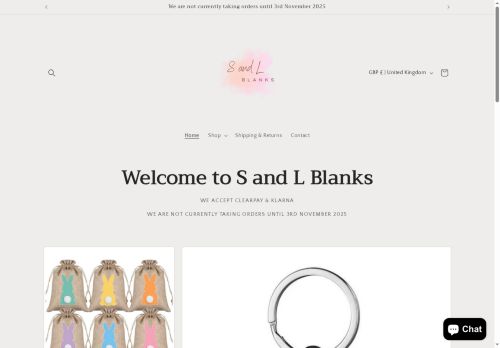 sandlblanks.co.uk capture - 2025-10-12 07:34:16