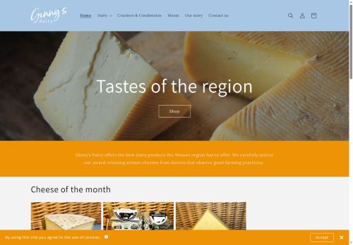 ginnysdairy.co.uk capture - 2025-10-12 10:30:15