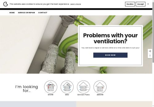 ventilationrepair.co.uk capture - 2025-10-12 11:13:32