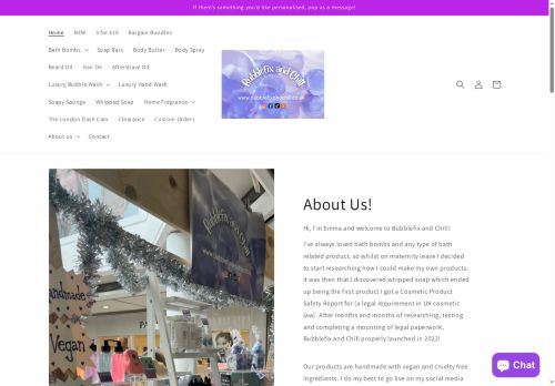 bubblefixandchill.co.uk capture - 2025-10-12 11:59:05