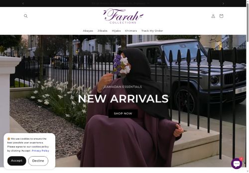 farahcollections.co.uk capture - 2025-10-12 14:32:01