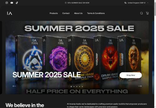 inverseaudio.co.uk capture - 2025-10-12 14:42:20