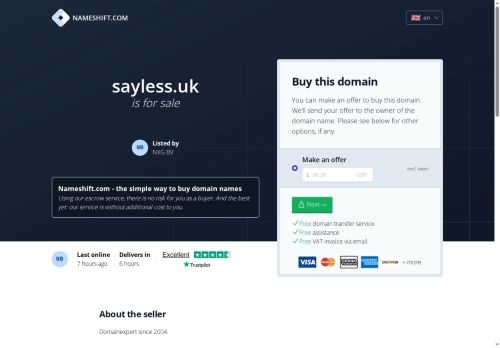 sayless.uk capture - 2025-10-12 16:00:56