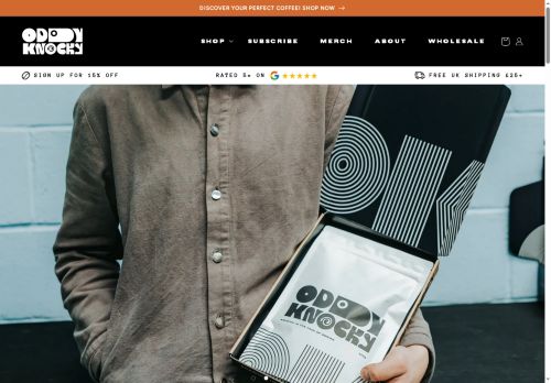 oddyknockycoffee.co.uk capture - 2025-10-12 16:05:11