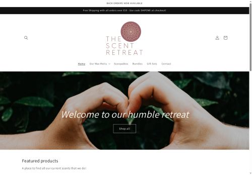 thescentretreat.co.uk capture - 2025-10-12 16:35:37