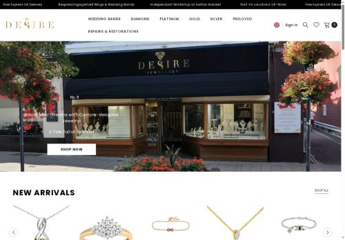 desirejewels.co.uk capture - 2025-10-12 17:04:51