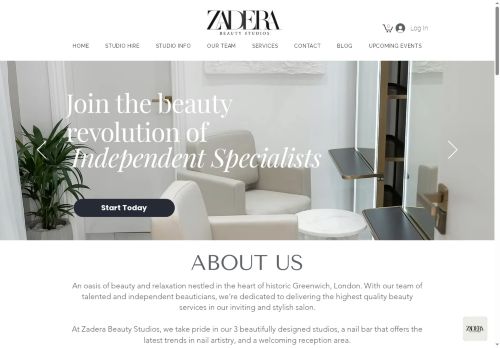 zaderabeautystudios.co.uk capture - 2025-10-12 17:06:52