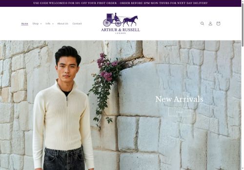 arthurandrussell.co.uk capture - 2025-10-12 17:32:40