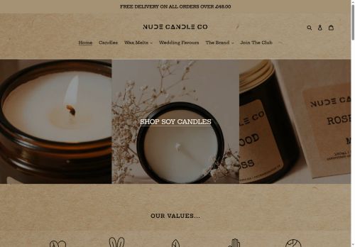 nudecandleco.uk capture - 2025-10-12 18:14:33