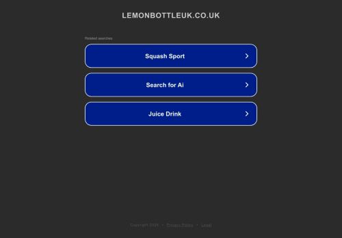 lemonbottleuk.co.uk capture - 2025-10-12 18:50:17