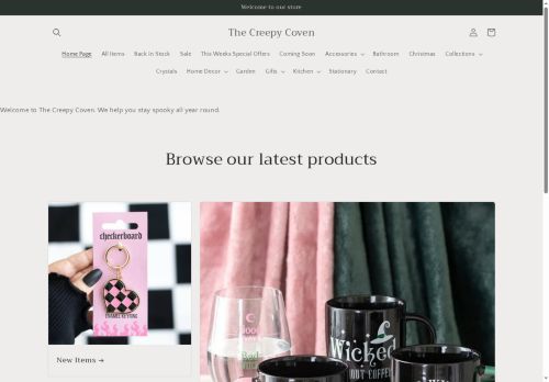 thecreepycoven.co.uk capture - 2025-10-12 18:56:41