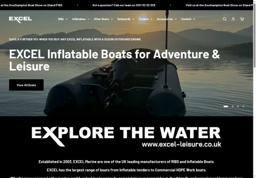 excel-leisure.co.uk capture - 2025-10-12 21:01:50