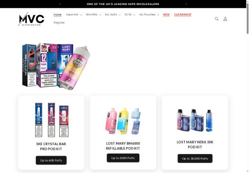 mvcdistribution.co.uk capture - 2025-10-12 22:19:20