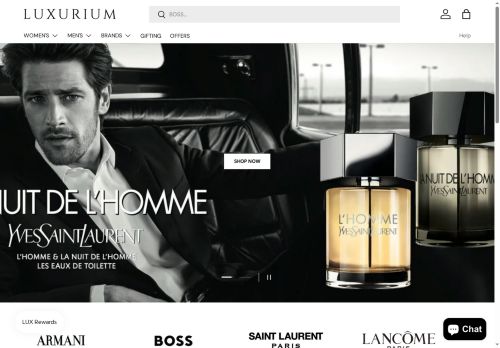 luxurium.uk capture - 2025-10-12 22:27:07