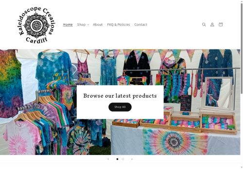 kaleidoscopecreationscardiff.co.uk capture - 2025-10-12 23:17:53