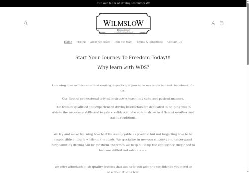 wilmslowdrivingschool.co.uk capture - 2025-10-12 23:27:17