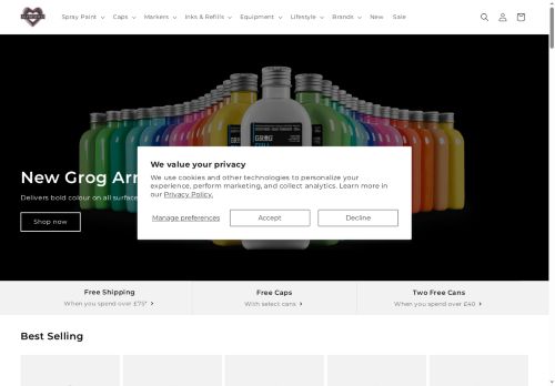 graffitipaint.co.uk capture - 2025-10-13 02:36:23