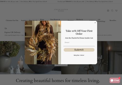 charlestedhome.co.uk capture - 2025-10-13 05:57:29