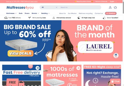 mattresses4you.co.uk capture - 2025-10-13 07:11:17