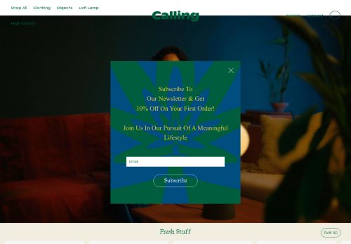 calling.website capture - 2025-10-13 08:48:44