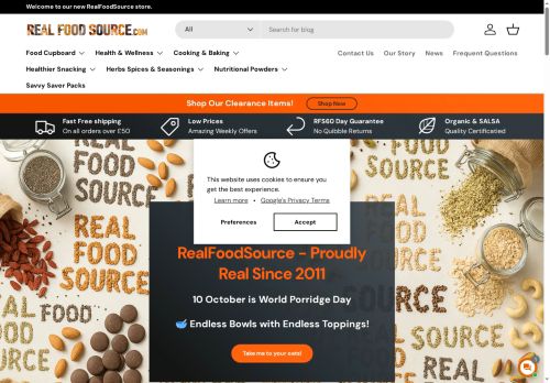 realfoodsource.website capture - 2025-10-13 08:57:48