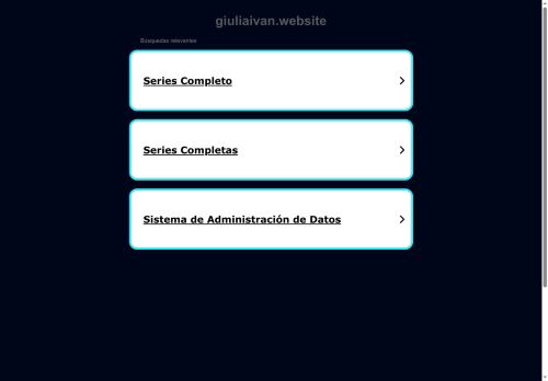 giuliaivan.website capture - 2025-10-13 08:58:38