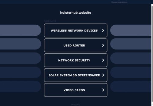 holsterhub.website capture - 2025-10-13 08:59:07