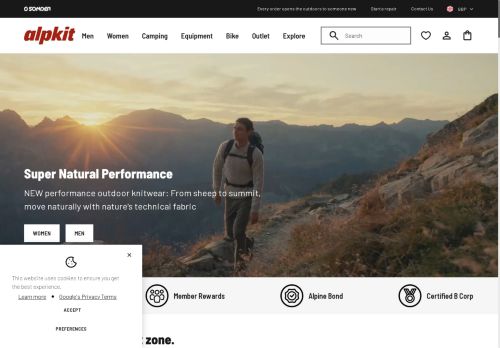 alpkit.website capture - 2025-10-13 09:07:58