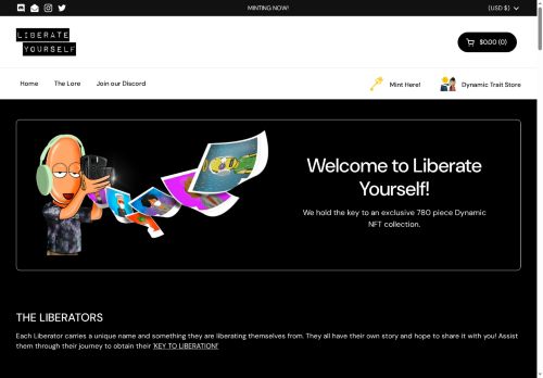 liberateyourself.xyz capture - 2025-10-13 12:14:42