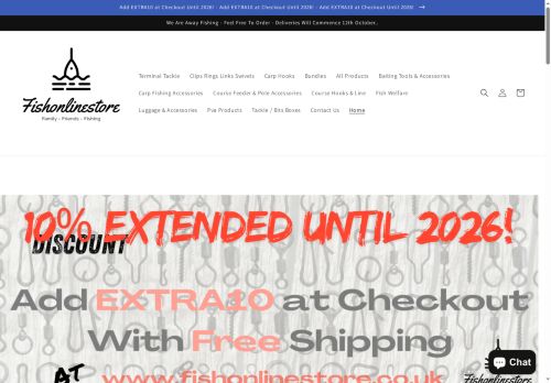 fishonlinestore.co.uk capture - 2025-10-13 13:26:08