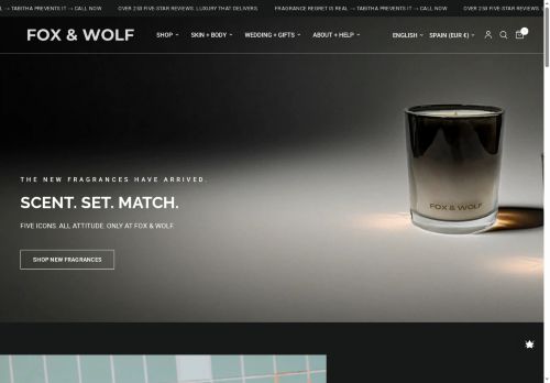 foxandwolfcollection.co.uk capture - 2025-10-13 13:36:41