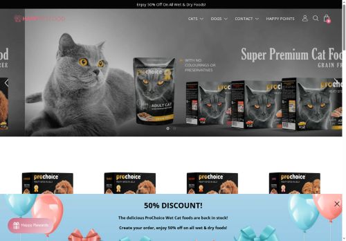 happypetfoods.co.uk capture - 2025-10-13 14:20:39