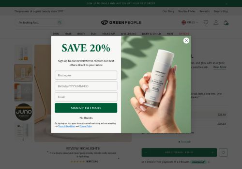 organicselftan.co.uk capture - 2025-10-13 17:49:09