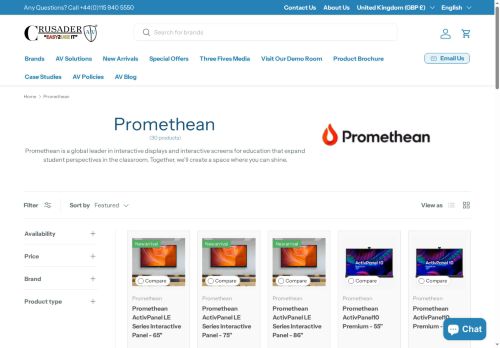 prometheandirect.co.uk capture - 2025-10-13 18:32:38