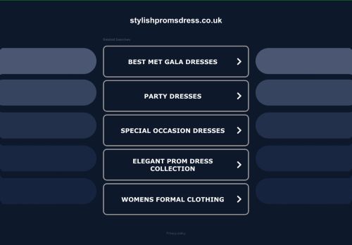 stylishpromsdress.co.uk capture - 2025-10-13 20:23:11